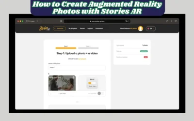How to Create Augmented Reality Photos with Stories AR