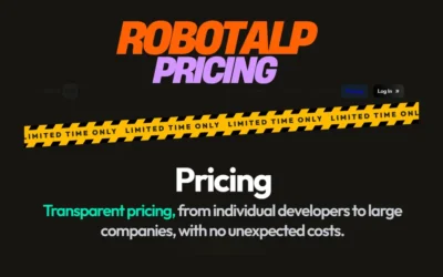 Robotalp Pricing: The Complete Guide For 2025