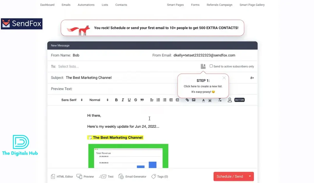 SendFox Features: Everything You Need to Know