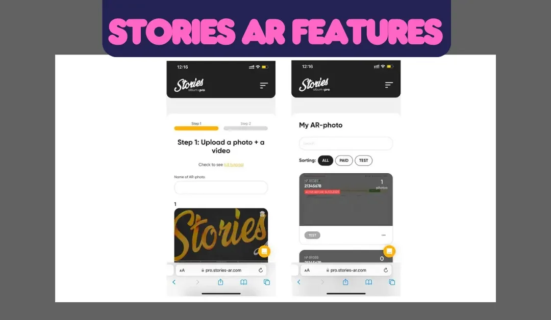 Stories AR Features