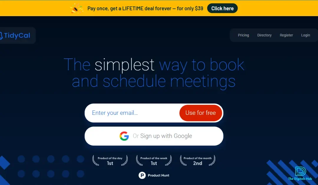 TidyCal Lifetime Deal: The Ultimate Solution for Simplified Scheduling